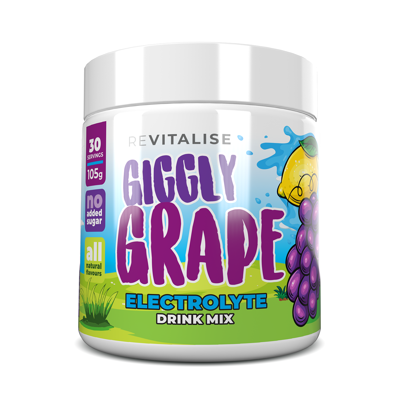 ReVitalise Kids: Zero Sugar Electrolytes Giggly Grape